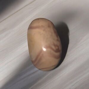 Pink Picture Jasper Palm stone - PINKPJPLMSTONE-001